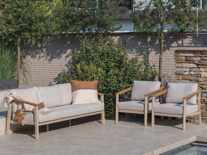 Taste by 4 Seasons | Olivia Loungebank + Loungestoelen