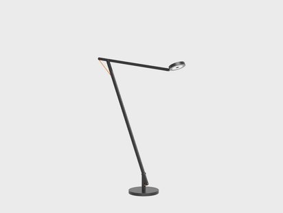 String F1 Vloerlamp DTW Matt Black/Orange String F1 DTW Rotaliana - Woonkamer - Designer - Metaal - 1 lamp