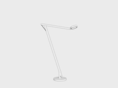 String F1 Vloerlamp DTW Matt White/Black String F1 DTW Rotaliana - Woonkamer - Designer - Metaal - 1 lamp
