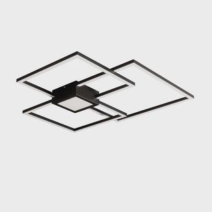 Lindby - Duetto 3 Plafondlamp Anthracite