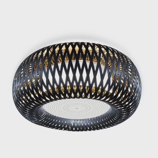 Slamp - Kalatos Plafondlamp/Wandlamp Black/Gold