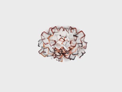 Slamp - Clizia Plafondlamp/Wandlamp Mini Oranje