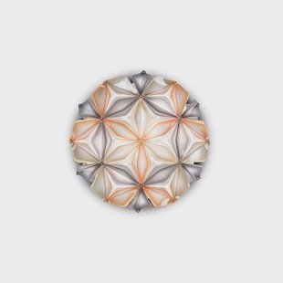 Slamp - La Vie Plafond-/Wandlamp Ø50 Amber