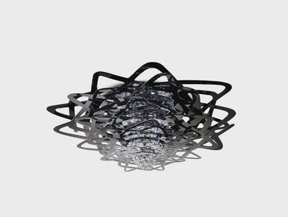 Slamp - Aurora Plafondlamp L Zwart