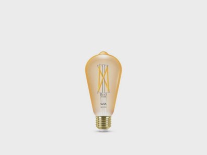 WiZ - Lamp Smart TW 7W 2000-5000K Edison Gold E27