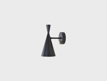 Tom Dixon - Beat Wandlamp Matt Black/Brass