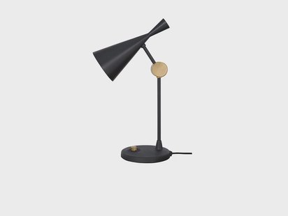 Tom Dixon - Beat Taffellamp Matt Black/Brass
