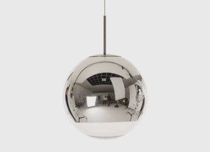 Mirror Ball 40 LED Hanglamp Chroom Tom Dixon - Woonkamer - Designer - Kunststof - 1 lamp