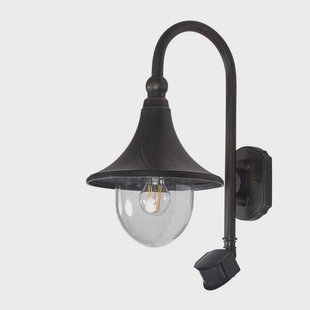 Lindby - Daphne Buiten Wandlamp w/Sensor Antique Black