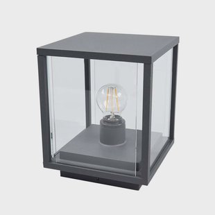Lucande - Annalea Buiten Tuinlamp H20 Dark Grey/Clear