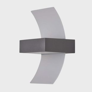 Lucande - Skadi Buiten Wandlamp Graphite