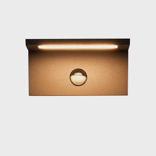 Lucande - Darina LED BuitenWandlamp w/Sensor Graphite