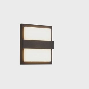 Lucande - Gylfi LED BuitenWandlamp Graphite