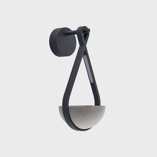 Lucande - Florka Buiten Wandlamp IP54 Dark Grey