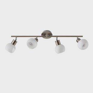Lindby - Elaina 4 Plafondlamp Nickel