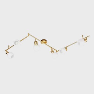 Lindby - Eleina 6 Plafondlamp Brass