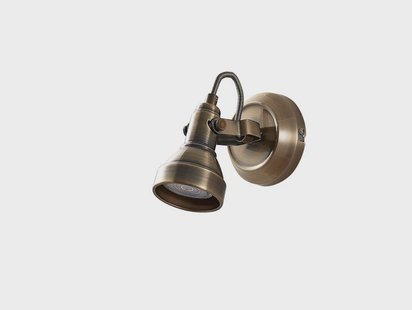 Lindby - Perseas LED Wandlamp Antique Brass