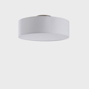 Lindby - Sebatin Plafondlamp Ø40 White/Nickel