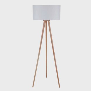 Lindby - Charlia Vloerlamp White/Wood