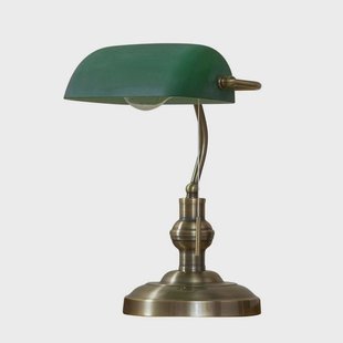 Lindby - Milenka Tafellamp Brass/Green