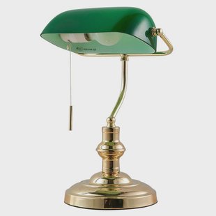 Lindby - Milenka Tafellamp Polished Brass/Green