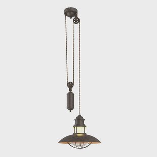 Lindby - Louisanne verstelbare hanglamp bruin