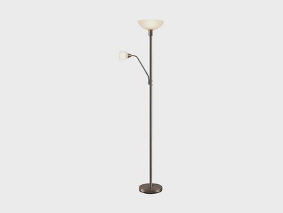 Lindby - Jost Vloerlamp Nickel