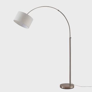 Lindby - Railyn Vloerlamp Cream/Nickel