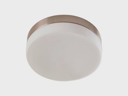 Lindby - Amilia Plafondlamp Ø18 Opal/Nickel