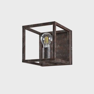 Emin Wandlamp Rust Lindby - Woonkamer - Landhuis / Rustiek - Metaal - Hoekig