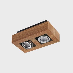 Arcchio - Vince 2 Plafondlamp Wood