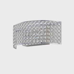 Lucande - Alizee Wandlamp Chrome/Clear