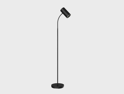 Lindby - Karoli vloerlamp Black