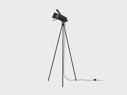 Lindby - Devon Vloerlamp Black