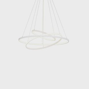 Lucande - Ezana hanglamp White 3-Step