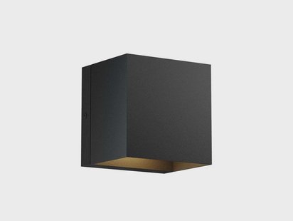 Lindby - Glyn LED Buiten Wandlamp Black