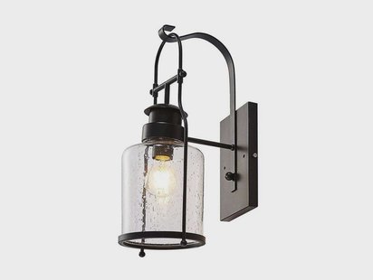 Lindby - Rozalie Wandlamp Clear/Black