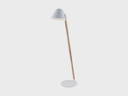 Lindby - Tetja Vloerlamp White/Light Wood