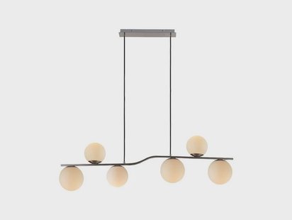 Lindby - Avalyn Hanglamp Opal/Nickel