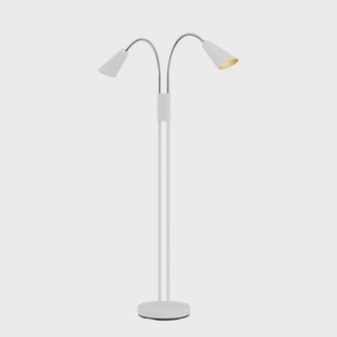 Lucande - Medira 2 Vloerlamp White
