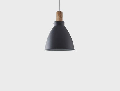 Lindby - Trebale Hanglamp Black/Wood