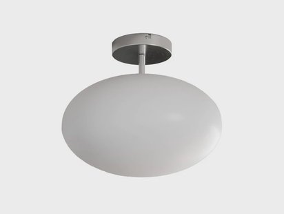Lindby - Sonika Plafondlamp Satin Nickel/Opal White