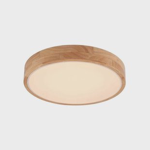 Lindby - Milada plafondlamp Wood/White