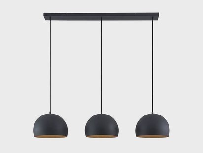 Lindby - Tarjei Hanglamp L120 Black/Gold