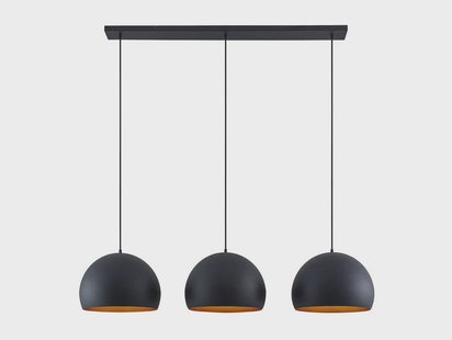 Lindby - Tarjei Hanglamp L146 Black/Gold