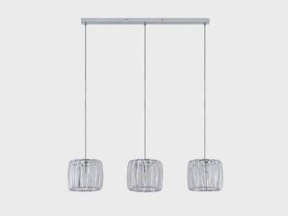 Lindby - Sofia Hanglamp Transparent/Chrome