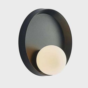 Lucande - Andelina Wandlamp Black/Opal