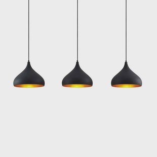 Lindby - Elamira Hanglamp Black/Gold