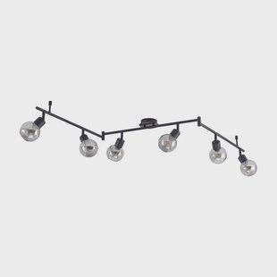Lindby - Eridia 6 Plafondlamp Black