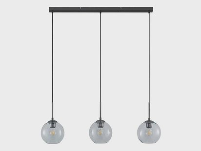 Lindby - Firano 3 hanglamp Clear/Metal